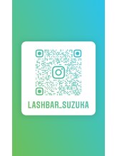 ラッシュバー ビューティーサロン(LASHBAR beautysalon)/サロンのインスタのQRコードです