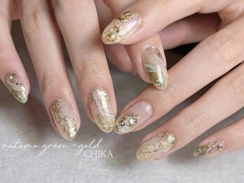 ユーティーネイル(Youty Nail)/ニュアンスクリア大理石