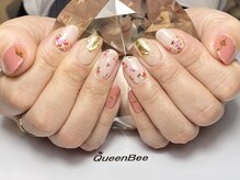 クインビー(Queen Bee)/【ハンドジェル】定額ネイル
