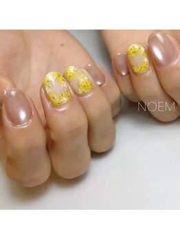 ノエム ネイルサロン(NOEM)/小花ネイル