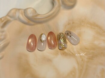 貝殻ニュアンスデザイン