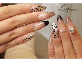 黒フレンチ レオパード