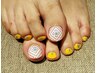FOOT/ジェル親指アートコース　¥8800