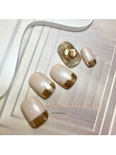 イリー(ily)/上品ミラーネイル