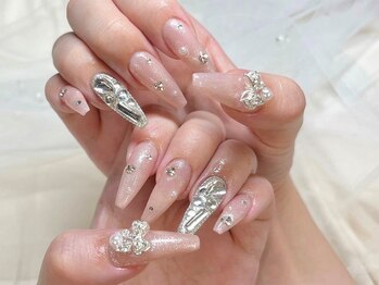 アイシーネイル 新宿店(icy nail)の写真/イベントネイルや推しネイルができる★メンカラを使ったお任せデザインも画像持ち込みデザインも可能♪