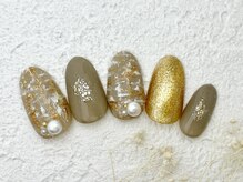 ビオトーププラス 銀座本店(bio tope+)/ツイードネイル　銀座フィルイン