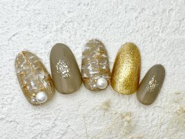 ツイードネイル　銀座フィルイン