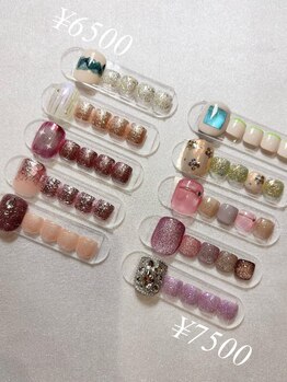 ファーストネイルアンドアイラッシュ 札幌駅前店(1stNAIL&eyelash)/6500円 7500円 フット