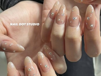 ネイルドットスタジオ 堺筋本町(NAIL DOT STUDIO)/キラキラアートネイル