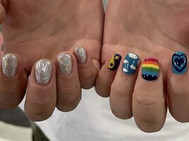 アシメントリーネイル