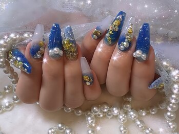 リンネイル 新大久保店(Rin Nail)/#待ち込みデザインOK　#付け放題
