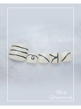 はあとねいる 六本松店/フットネイル：No.9