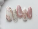 桜ネイル/8000円