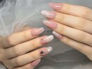 夏/キラキラネイル