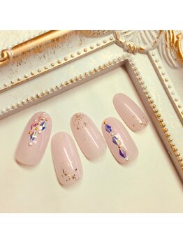 グリッター(GLITTER)/ガーリーネイル