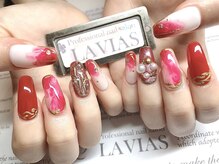 プロフェッショナル ネイルサロン ラヴィアス(LAVIAS)/【スカルプ】10本アートし放題