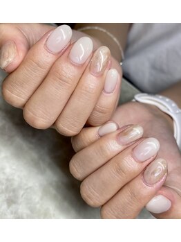 エヌエス ネイルアンドアイブロウ(Ns)/シンプルデザイン