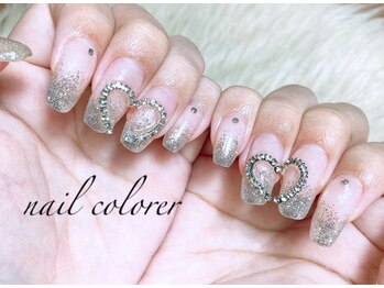 クロレ(colorer)/チェーンハートネイル