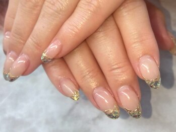 ネイルサロン シェル(Nail Salon SHELL)/ガラスフレンチネイル