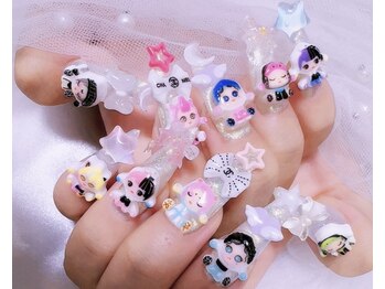 ロカネイル(ROKA NAIL)/パーツつけ放題★深夜営業★