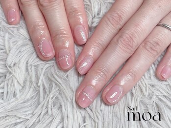 モア(moa)/ピンク　パール　シンプル