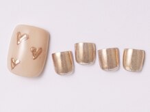 アイ ネイルズ 天神店(I nails)/ミラーハート　￥8000