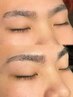 【2回目以降/5週間以内の方限定】眉デザイン+眉WAX脱毛+眉間引き ¥3500