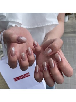 ミントリーフ バイ リート(Mint leaf by Reat)/シアーグレー×パールミラー