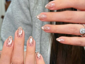 センスネイル 北千住店(Sense Nail)/秋冬ネイル エレガントデザイン