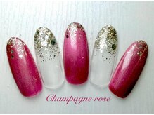 はあとねいる 王子店/【3月限定】シャンパンローズ