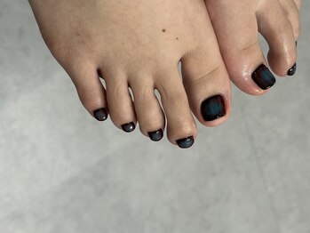 タグネイル(tag nail.)の写真/オールシーズン自信の持てる足元に☆お仕事で指先のネイルができない方や主婦の方にも人気です◎