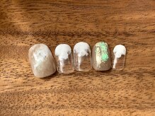 カラ ネイル 中津店(calla nail)/もやもやニュアンスネイル