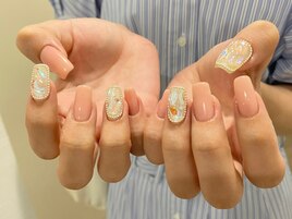 埋め尽くしネイル