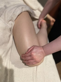 ルアンジュ/スロータス仰向け脚