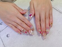ネイル ビューティーマジック 葛西本店/ゴージャスパーツネイル