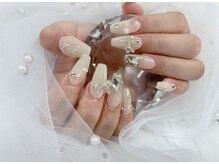 ☆600種類のパーツご用意☆デザイン持ち込みネイル¥8500～