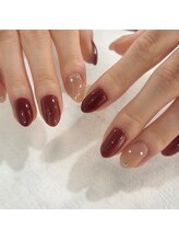 ネイルスミス 高松店(Nailsmith)/□ボルドーネイル