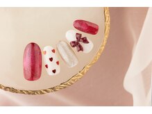 エムスラッシュ ソル センター南(M.SLASH SOL)/バレンタインカラーネイル