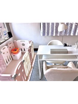 お子様同伴OKのサロン