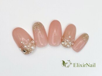 エリクサーネイル 新橋(Elixir Nail)/定額a シンプル/クーポン使用