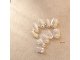 アシンメトリーニュアンスネイル