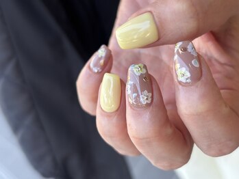 フラワーネイル