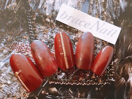 ボルドー×チェーン