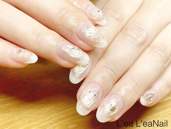 レアレアネイル(Lealeanail)/【パラジェル】グリッターネイル