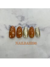 ネイルベースキュウロク(NAILBASE96)/ミラーお花ネイル