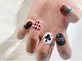 アトリエ ラビータ(atelier la vita)/手描きアート