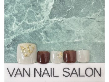 ヴァンネイル 海老名店(Van Nail)/フット定額デザイン
