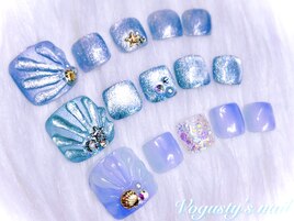 FOOT ぷっくりマーメイドネイル