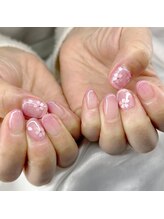 プリズムネイル(Prism Nail)/桜＆マグネット