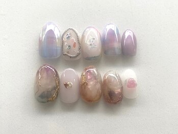 ルアム 恵比寿店(ruam)の写真/恵比寿トップクラスの高技術サロン！大人気ニュアンス～繊細アートまでお任せください★指先からHAPPYに♪